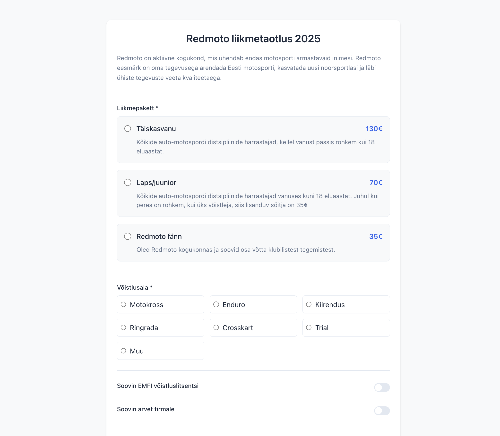 Liikmetaotluste lahendus
